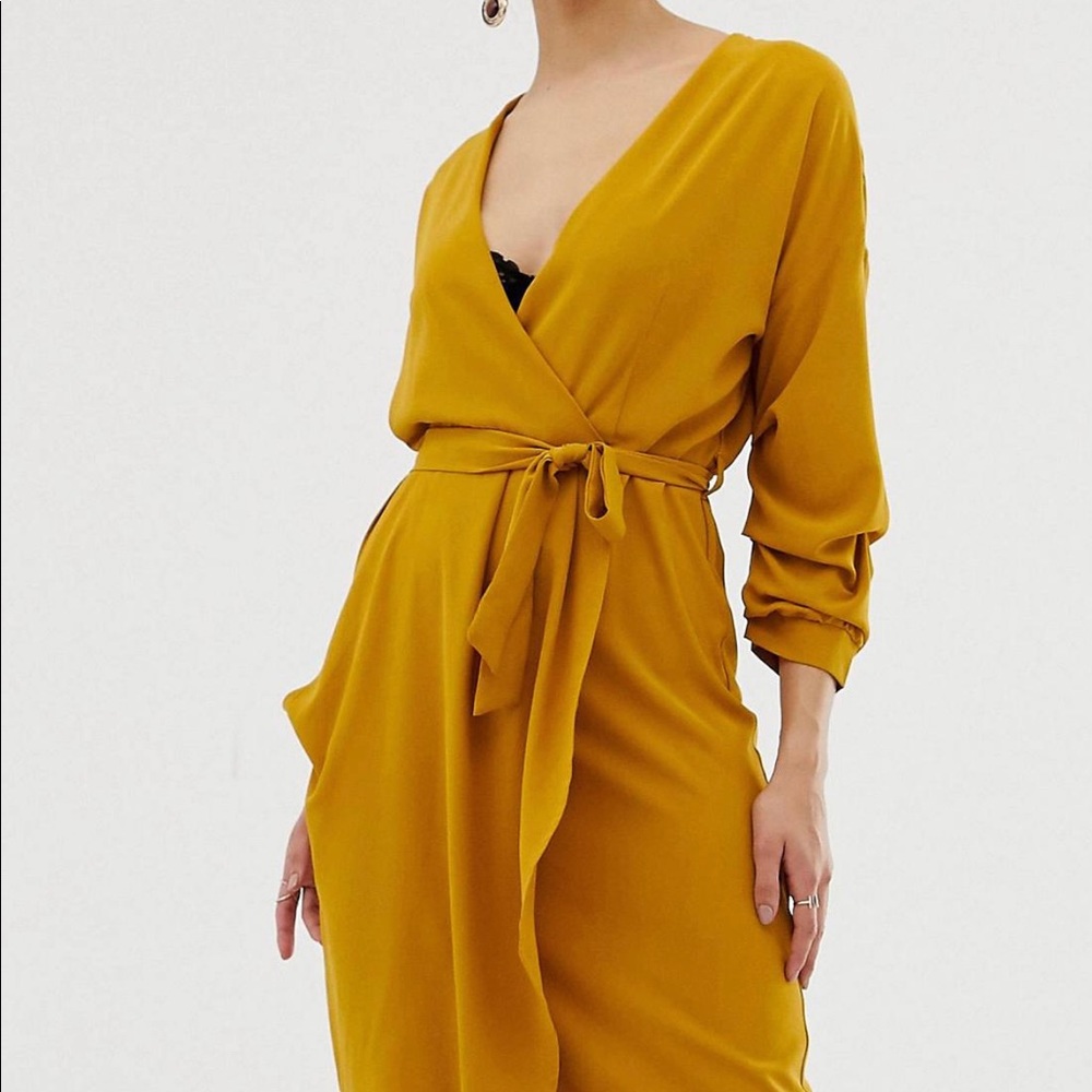 Club L ruched detail Max Dress ASOS